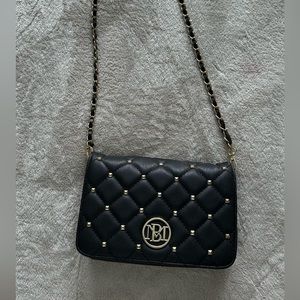 MB black/gold crossbody bag